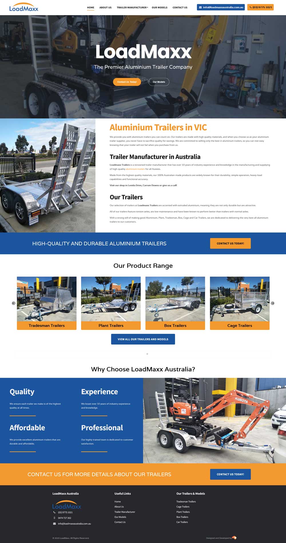 Loadmaxx Australia homepage