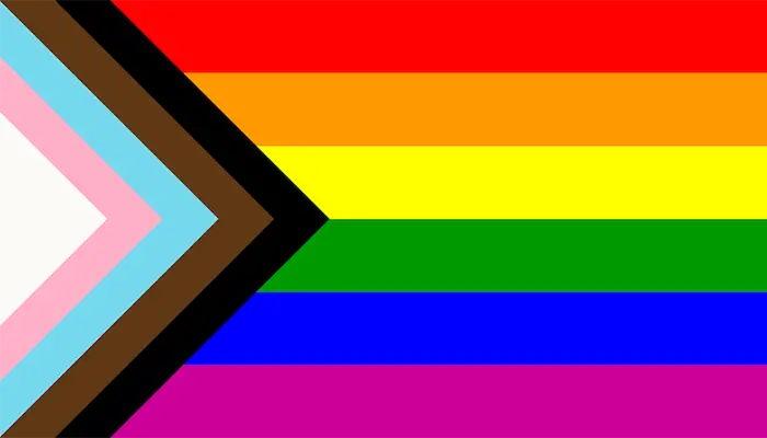 Progress Pride flag