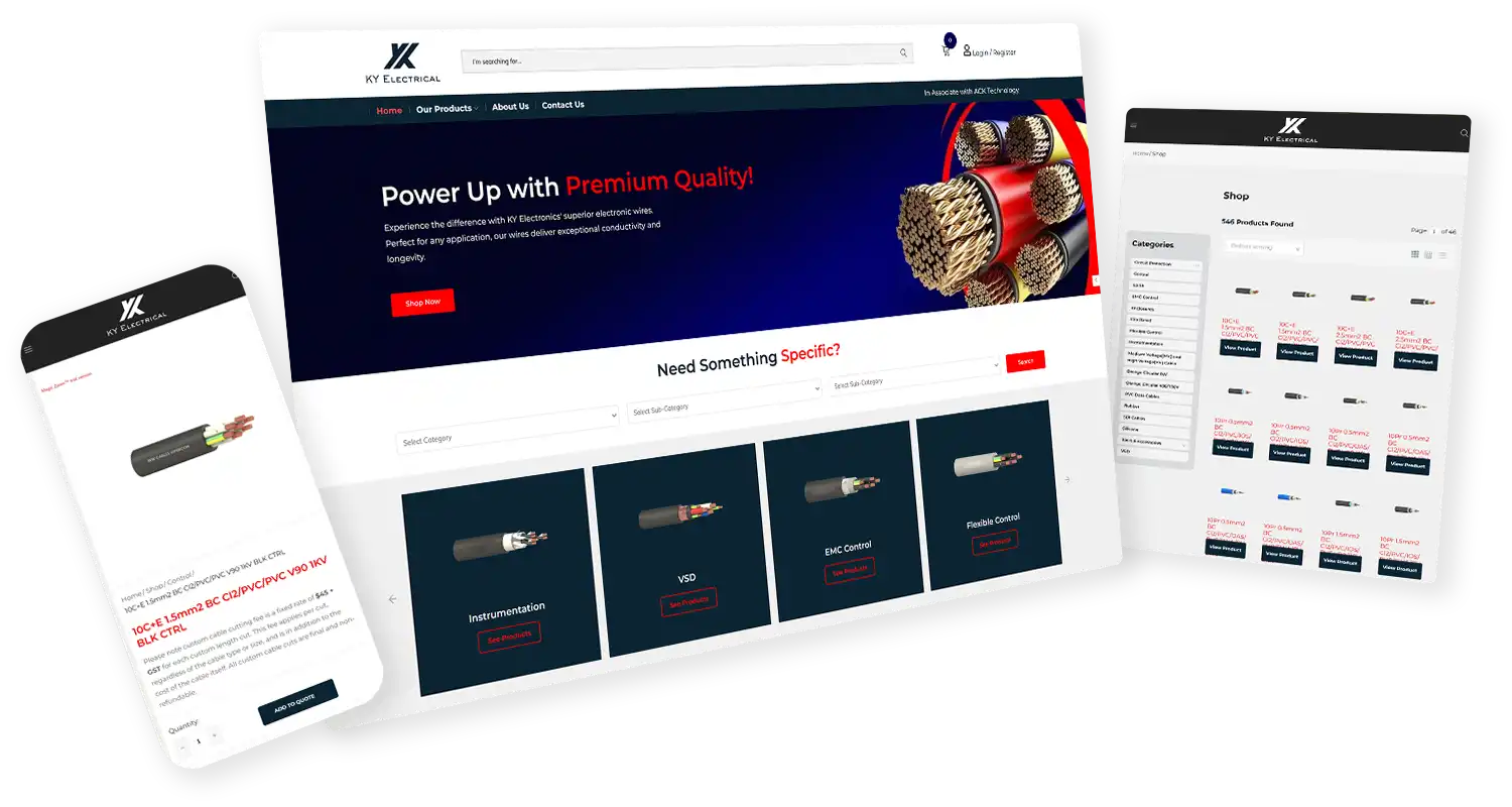 KY Electrical across devices